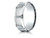 Finejewelers 18k Gold 8mm Comfort-fit Satin-finished Beveled Edge Concave with Horizontal Cuts Carved Design Band - CF6847918KD5