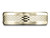 Finejewelers 18 Karat Gold 6.5mm Comfort-fit Mesh Center Satin Finish Edge Design Band - CF71650718KD115