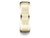 Finejewelers 18k Gold 8mm Comfort-fit Satin-finished Drop Beveled Edge Carved Design Band - CF6848618KD13
