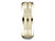Finejewelers 18k Gold 8mm Comfort-fit Drop Bevel Satin Center Cut Design Band - CF6848418KD11