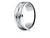Finejewelers 18k Gold 8mm Comfort-fit Drop Bevel Satin Center Cut Design Band - CF6848418KD13