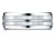 Finejewelers 18k Gold 8mm Comfort-fit Drop Bevel Satin Center Cut Design Band - CF6848418KD13