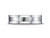 Finejewelers 6mm Comfort-fit Satin-finished Center Squared Edge Carved Design Band - CFSE7602S18KD4