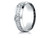 Finejewelers 18k Gold 7.5mm Comfort Fit Hammered Finish Beveled Edge Design Band - CF8750918KD85