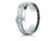 Finejewelers 18k Gold 7.5mm Comfort Fit Hammered Finish Beveled Edge Design Band - CF8750918KD85
