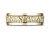Finejewelers 18k Gold 7.5mm Comfort Fit Hammered Finish Beveled Edge Design Band - CF8750918KD85