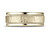 Finejewelers 18 Karat Gold 8mm Comfort-fit Hammered Center High Polish Round Edge Carved Design Band - CF15830918KD45