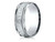 Finejewelers 18 Karat Gold 8mm Comfort-fit Hammered Center High Polish Round Edge Carved Design Band - CF15830918KD105