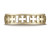 Finejewelers 6mm Comfort-fit Gaelic Cross Carved Design Band - CF5640118KE115