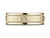 Finejewelers 18k Gold 7mm Comfort-fit Hammered Center High Polish Round Edge Carved Design Band - CF15730918KD6