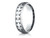 Finejewelers 6mm Comfort-fit Gaelic Cross Carved Design Band - CF56401B45