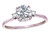 Star K 7mm Round Genuine White Topaz Classic Three 3 stone Engagement Promise Wedding Ring - 318401AP75