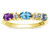 Star K Custom Personalized 3 Three Oval Birthstones Band Mothers Wedding Promise Ring - 317153B55