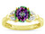 Star K Round 7mm Rainbow Mystic Topaz Marquee Design Promise Engagement Ring - 316739B75