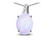 Star K Oval 8x6 Genuine Opal Journey Pendant Necklace - 313619W