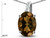 Star K 14k Gold Oval 9x7 Genuine Smoky Quartz Journey Pendant Necklace - 313573P