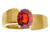 Tommaso Design Genuine Garnet Ring - 22618B4