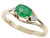 Tommaso Design Genuine Emerald Ring - 22074B45