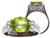 Tommaso Design Oval 10x8 mm Genuine Peridot Ring - 22746A75