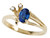 Tommaso Design Genuine Sapphire Ring - 23151A5
