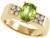 Tommaso Design Oval 8x6 mm Genuine Peridot Ring - 23002B7