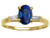 Tommaso Design Genuine Sapphire Engagement Ring - 21611B55