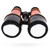 Binoculars Glass Christmas Ornament