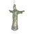 Christ the Redeemer, Rio De Janeiro, Brazil Glass Christmas Ornament 6 Inches