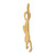 FJC Finejewelers 10k Yellow Gold Textured Eagle Landing Charm 10C3489W