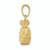 FJC Finejewelers 10k Yellow Gold 3d Pineapple Charm 10C3204W