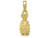 FJC Finejewelers 10k Yellow Gold 3d Pineapple Charm 10C3204W