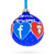 Social Networks Glass Ball Christmas Ornament