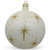 Statue of Liberty at Night, New York, USA Glass Ball Christmas Ornament 4 Inches