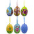 Monkey, Cardinal Bird, Butterfly, Pony and Bee Wooden Christmas Ornaments 3 Inch