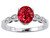 Tommaso Design Created Ruby Engagement Ring - 25888B5