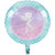 Pack of 10 Purple and Blue Iridescent Mermaid Party Mylar Balloons 18"