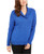 Karen Scott Women's Cotton Marled Shawl-Collar Sweater  Blue Size 2 Extra Large