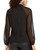Thalia Sodi Women's Twist-Neck Top Black Size Small