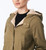 Collection B Juniors' Hooded Anorak Jacket  Brown Size Medium