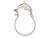 Finejewelers Sterling Silver Dolphin Charm Holder - QC565T