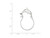 Finejewelers Sterling Silver Dolphin Charm Holder - QC565T