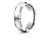Finejewelers Cobalt Chrome- Silver 7mm Comfort-fit Satin-finished Silver Inlay Design Ring CF67462CC - CF67462CCBD12
