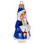 Russian Snegurochka The Snow Maiden Glass Christmas Ornament