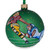 American Football Glass Ball Christmas Ornament
