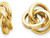FJC Finejewelers 14k Yellow Gold Polished Love Knot Earring Jackets for 3mm Studs TH227A