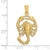 FJC Finejewelers 14k Yellow Gold Large Scorpio Zodiac Charm C3174A