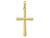 FJC Finejewelers 10k Yellow Gold Cross Spiked Tips Charm 10C4237W