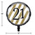 Pack of 10 Black and Gold "21" Birthday or Anniversary Party Balloons 18"