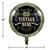 Pack of 10 Black and Gold Vintage Dude 60th Birthday Foil Party Balloons