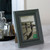10" Classical Rectangular 5" x 7" Photo Picture Frame - Gray and Black